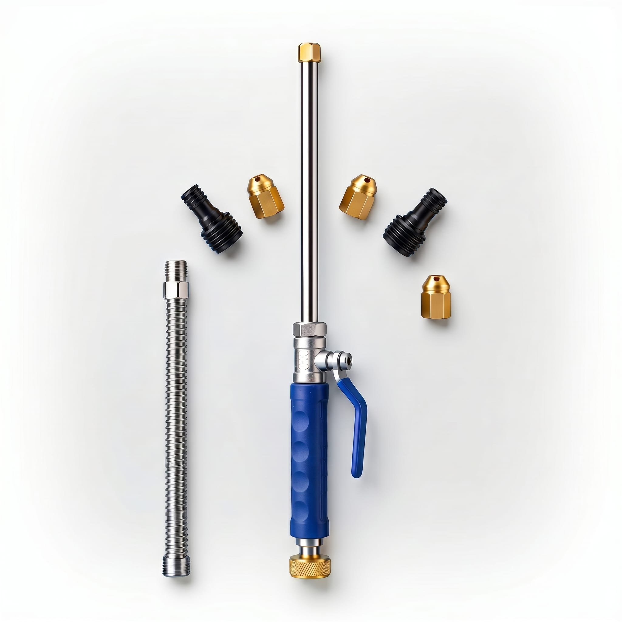 AquaBlast AB-1 in-the-box flat lay